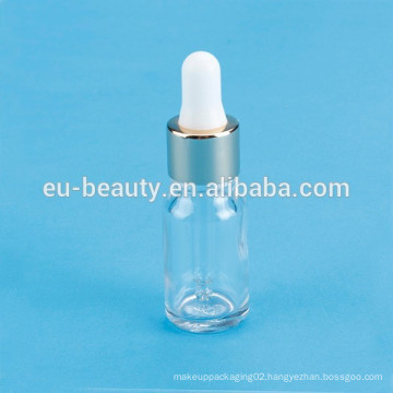 glass dropper bottle Clear blue green amber